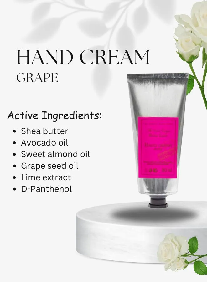 Soap&Friends Award-Winning Hand Cream 20% Shea Butter Grape - Best Beauty Buys 2016, 80 ml