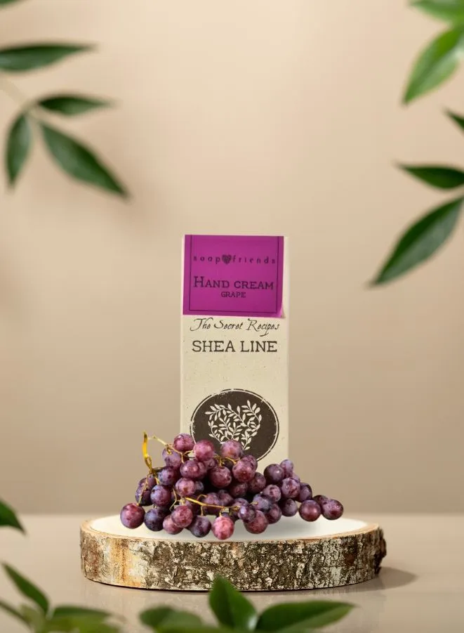 Soap&Friends Award-Winning Hand Cream 20% Shea Butter Grape - Best Beauty Buys 2016, 80 ml