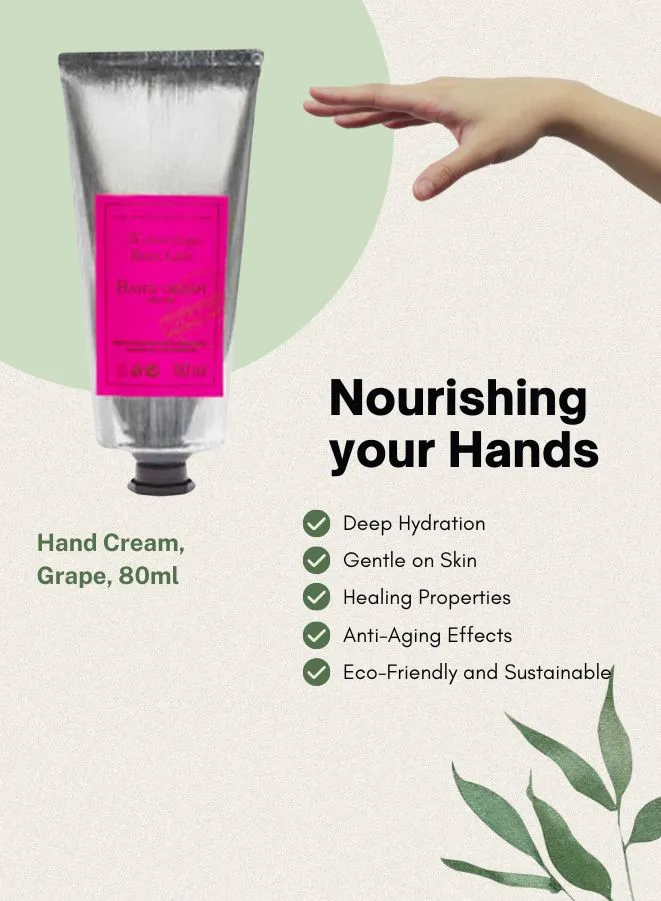 Soap&Friends Award-Winning Hand Cream 20% Shea Butter Grape - Best Beauty Buys 2016, 80 ml