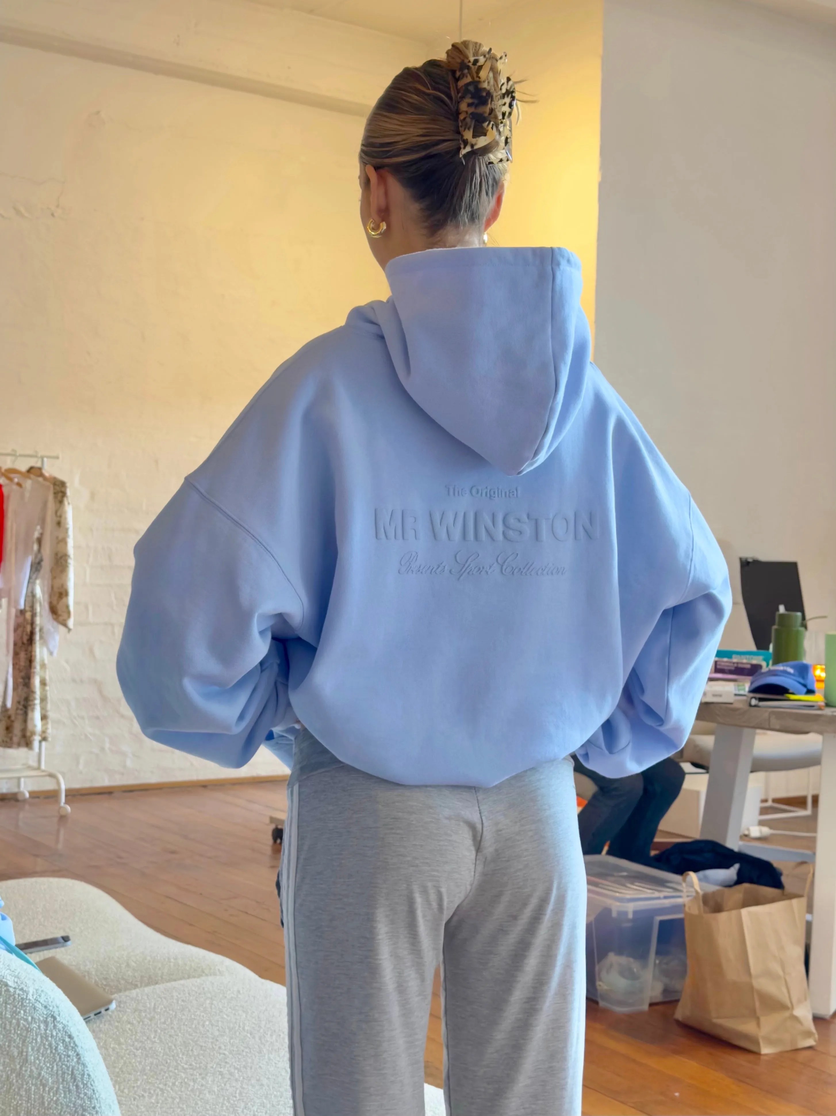 Soft Blue Puff