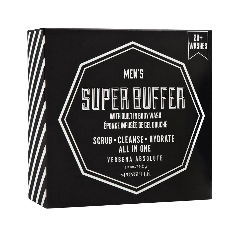 Spongelle  20 Men's Super Buffer Verbena