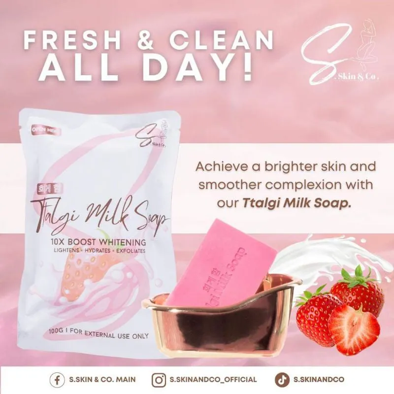 S.Skin & Co Ttalgi Milk Soap 100g
