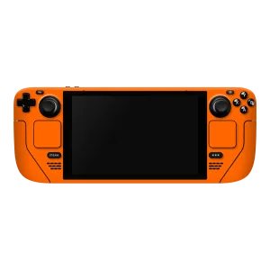 Steam Deck GLOSSY ORANGE Skin