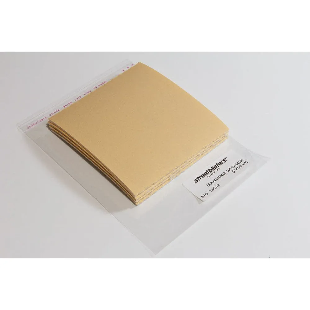 STREETBLISTERS Pack of 4 Sanding Sponge Grit 400 SB400-15502