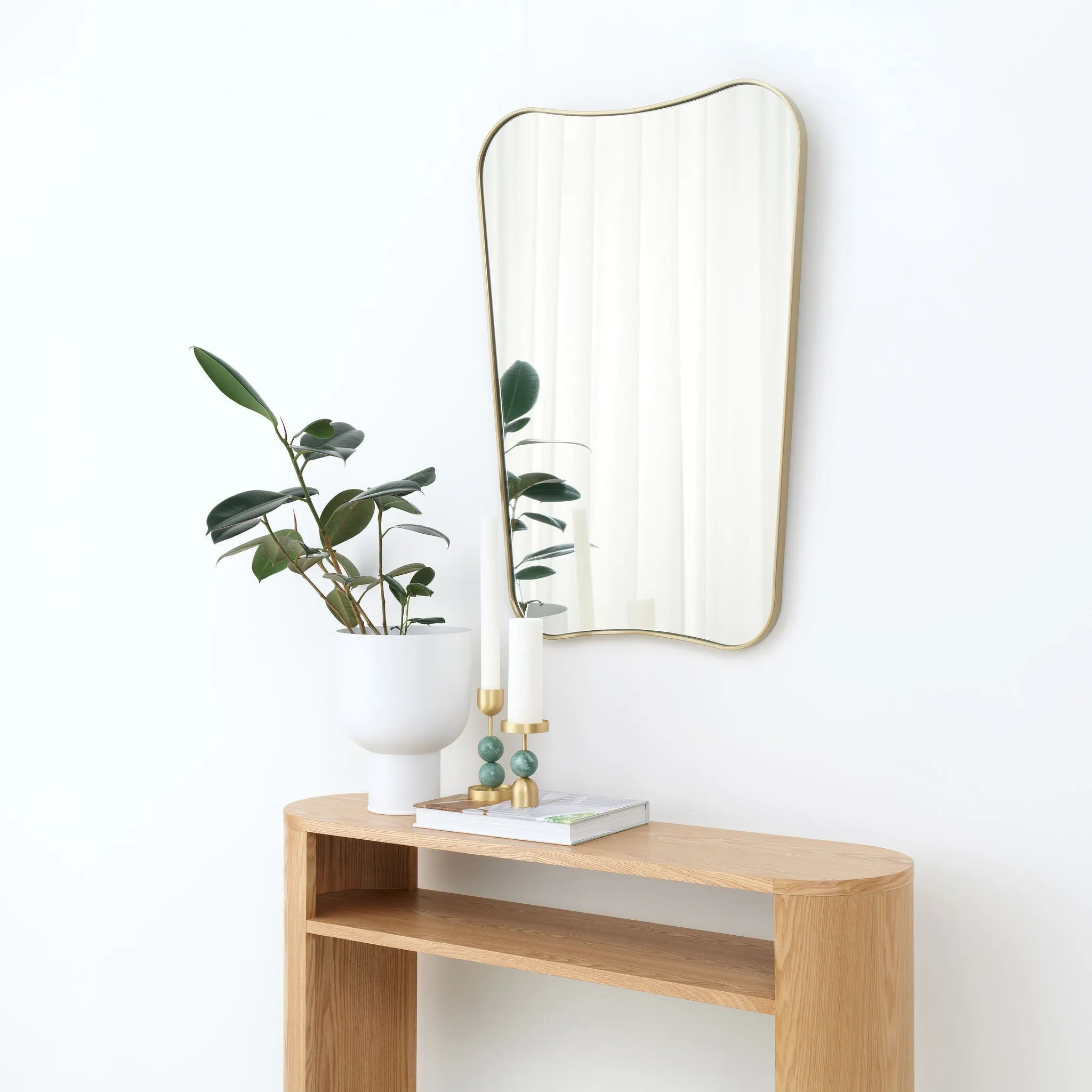 Studio Muse Mirror XS, Brass