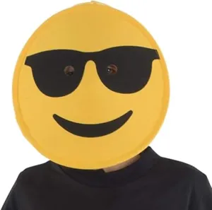 Sunglasses Emoji Mask - Adults