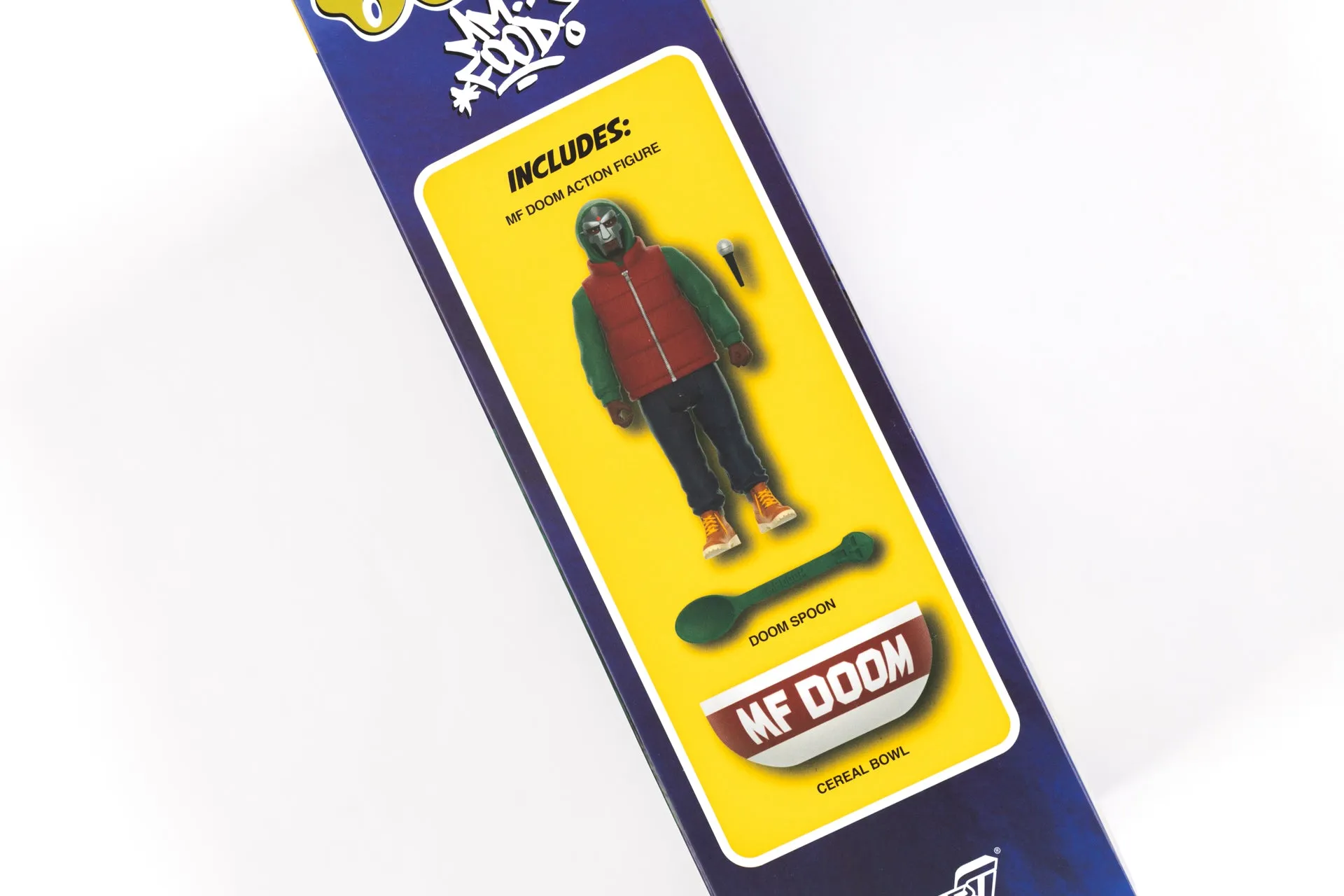 Super7 MF DOOM ReAction Figure (Mm.. Food)