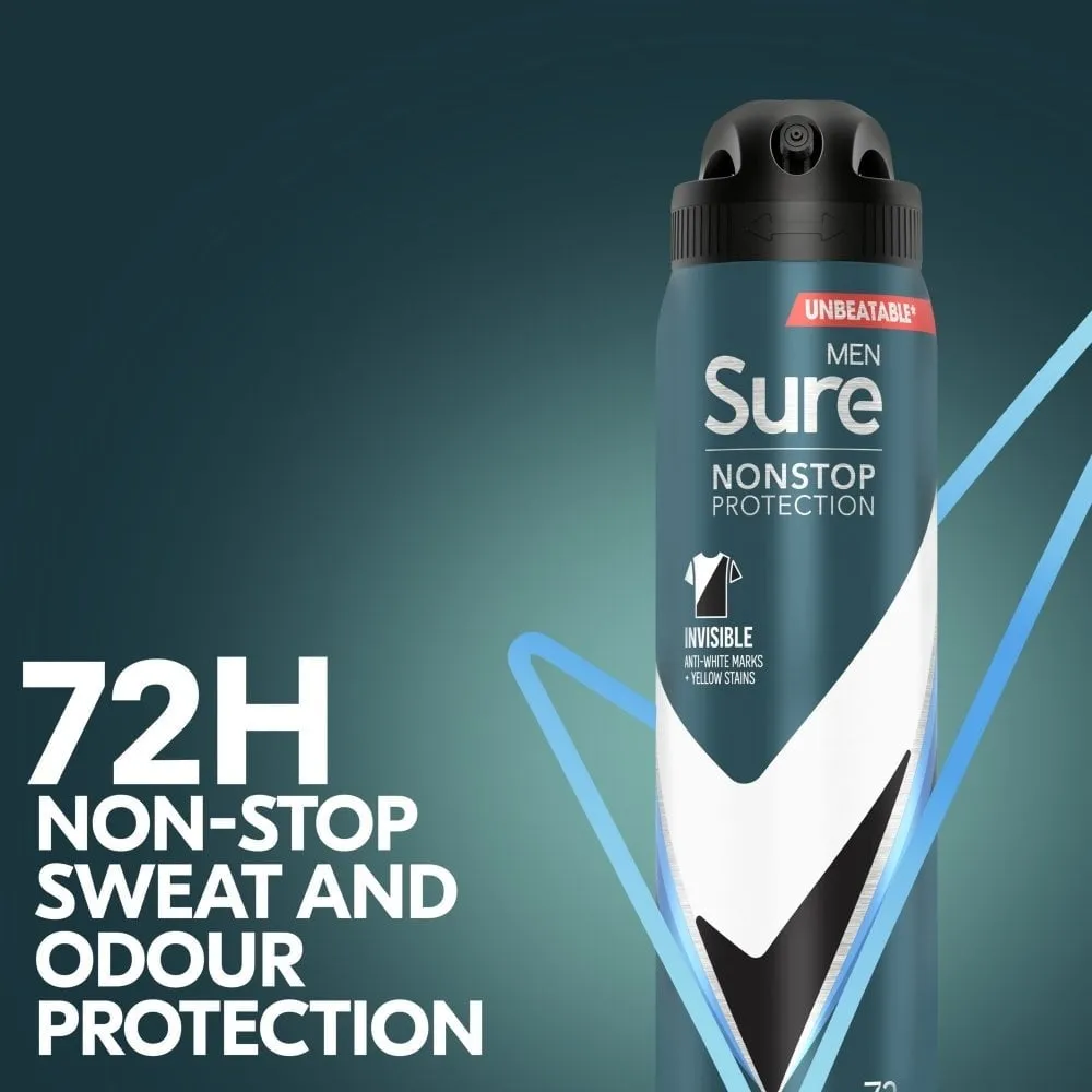 Sure Men's Anti-Perspirant Deodorant Spray Variety Pack 3 x 250ml