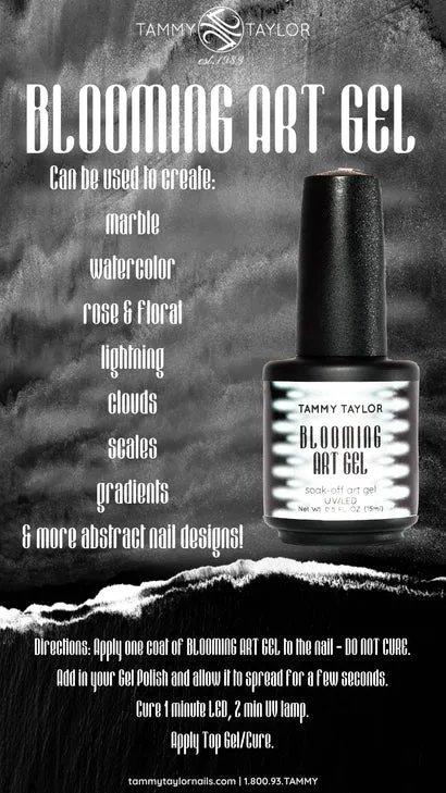 Tammy Taylor | Slow Moving Blooming Art Gel - Clear