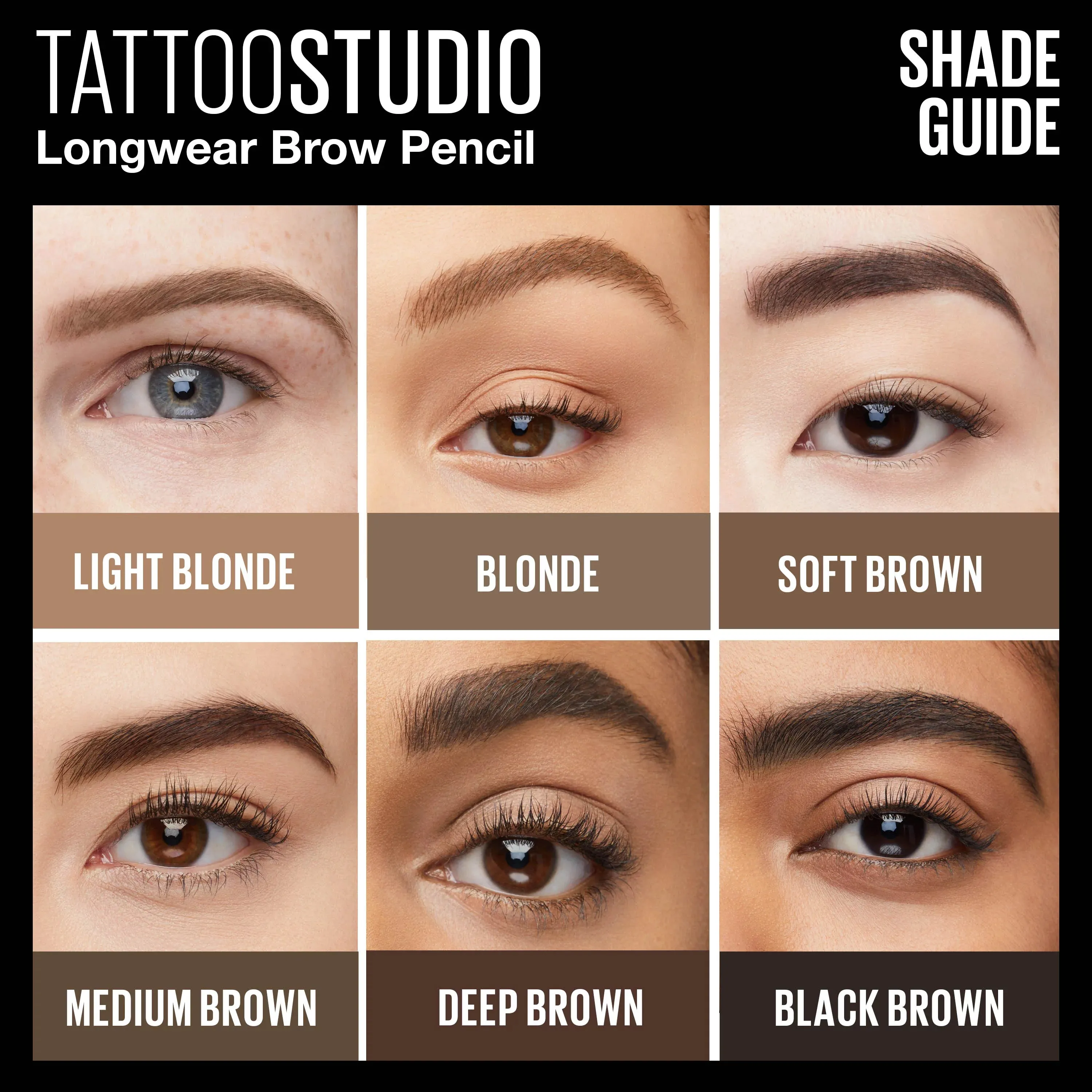 Tattoo Brow 36HR Pigment Brow Pencil