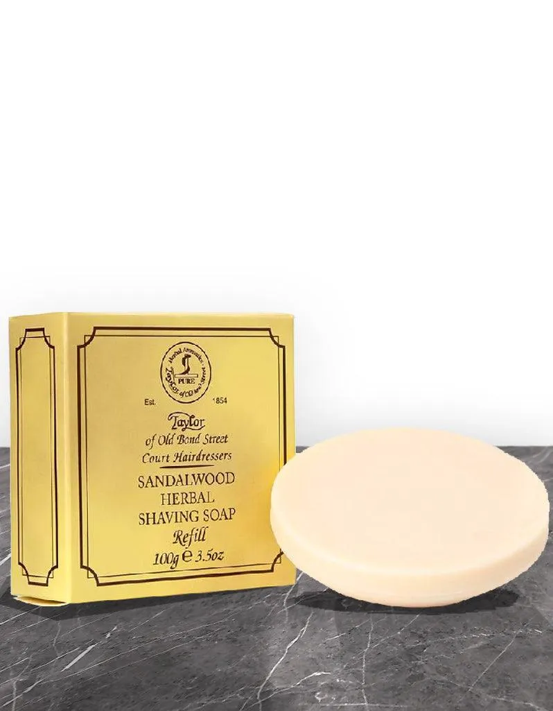 Taylor of Old Bond Street - Sandalwood Shaving Soap Refill - 100g