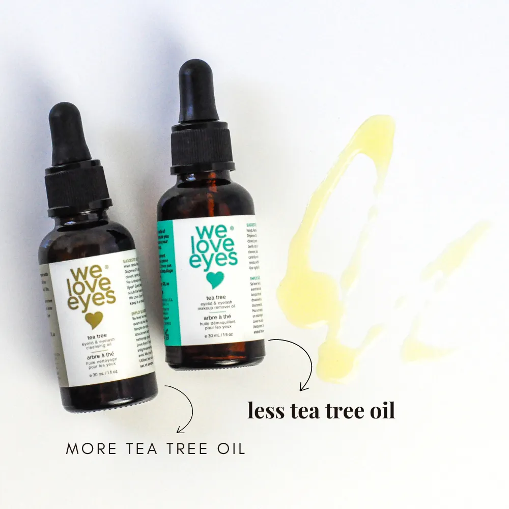 Tea Tree Eye Makeup Remover Oil