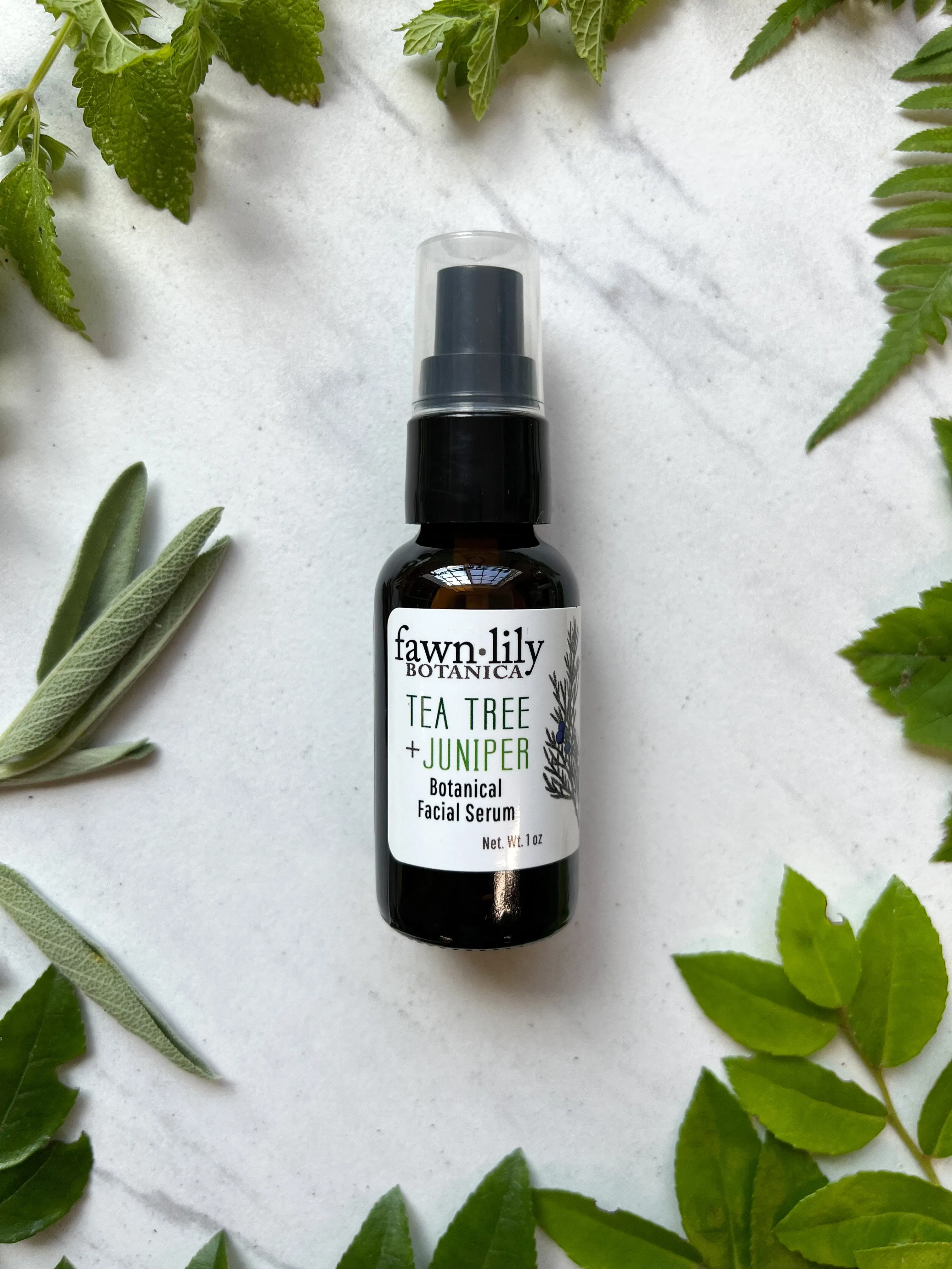 TEA TREE   JUNIPER BOTANICAL FACIAL SERUM