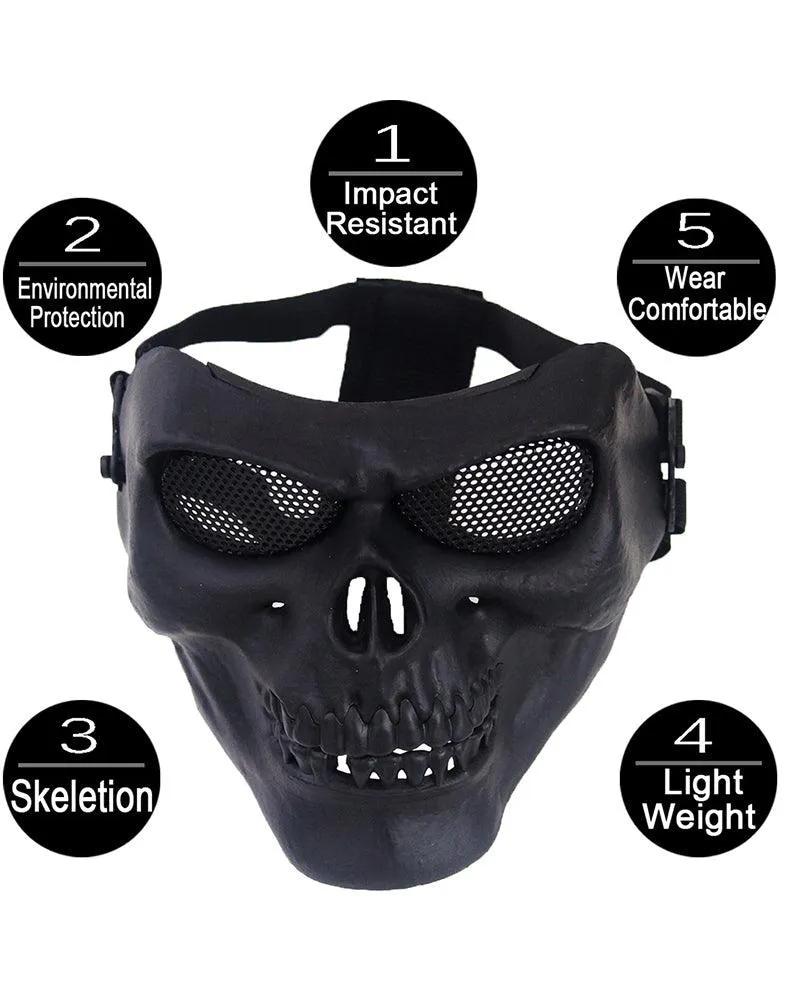 Techwear Outdoor Skull Mask
