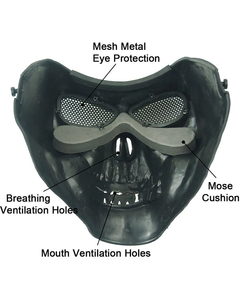 Techwear Outdoor Skull Mask