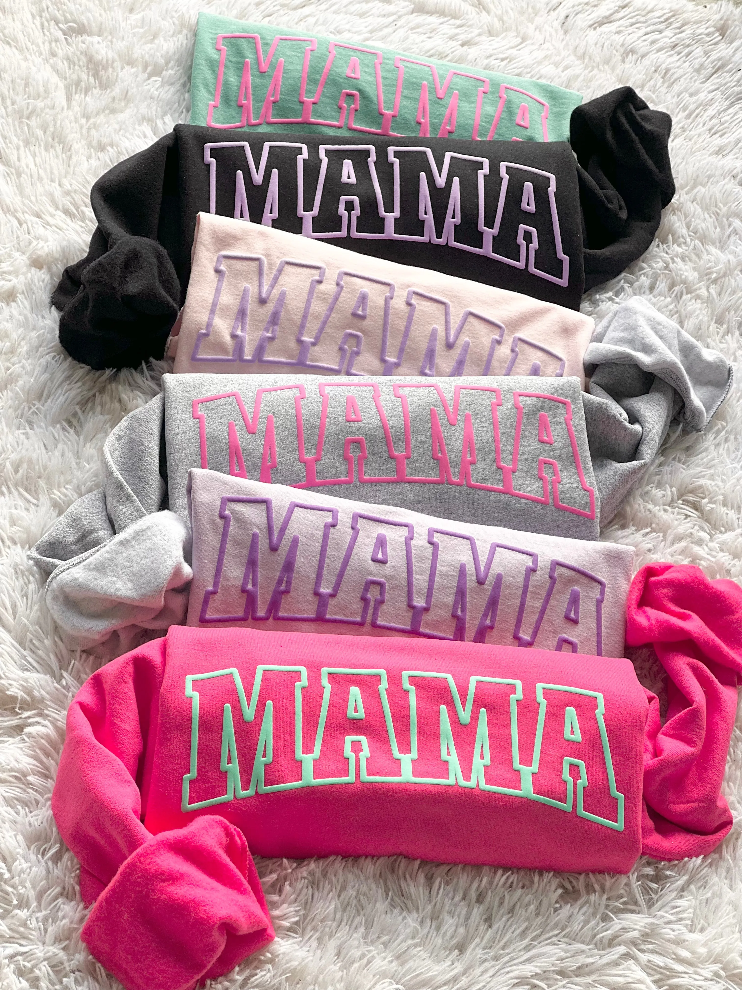(TEE) Pastel Mama Puff TEE - RTS