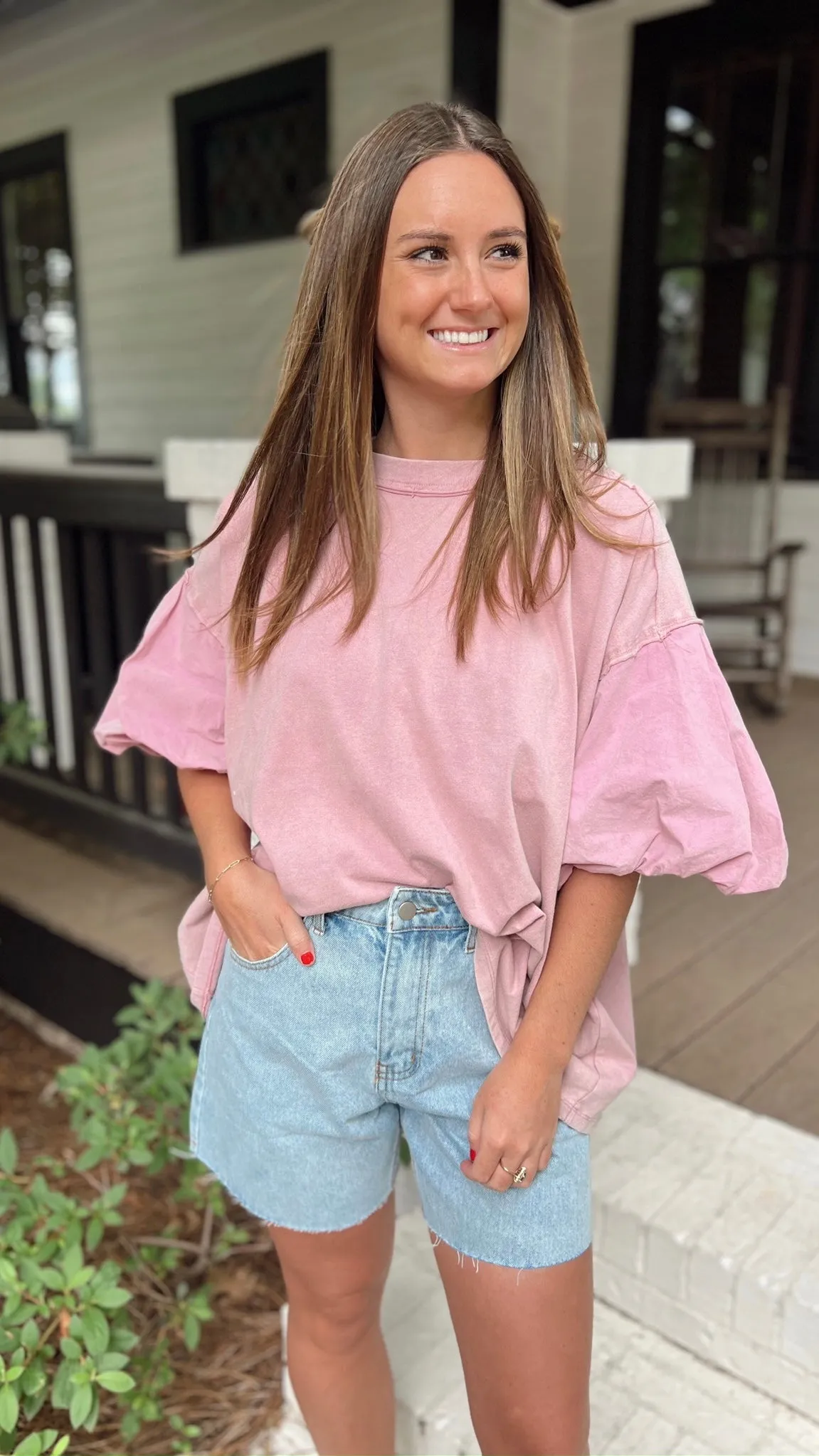 The Dusty Mauve Top