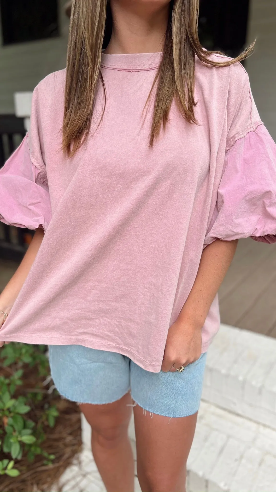 The Dusty Mauve Top