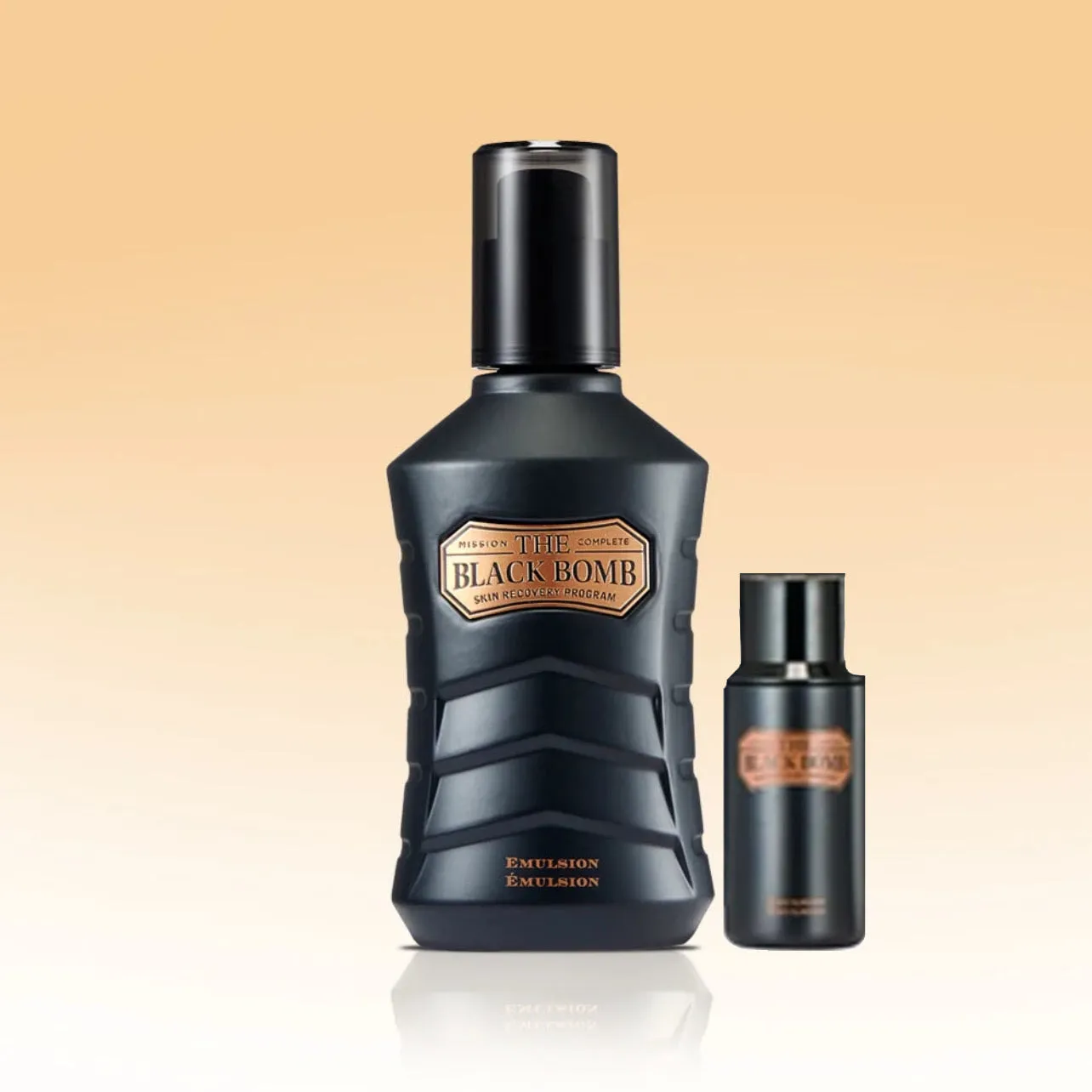 The Face Shop THE BLACK BOMB EMULSION Emultion 130   Toner 32 ml  مستحلب مرطب للبشرة من ذا فيس شوب
