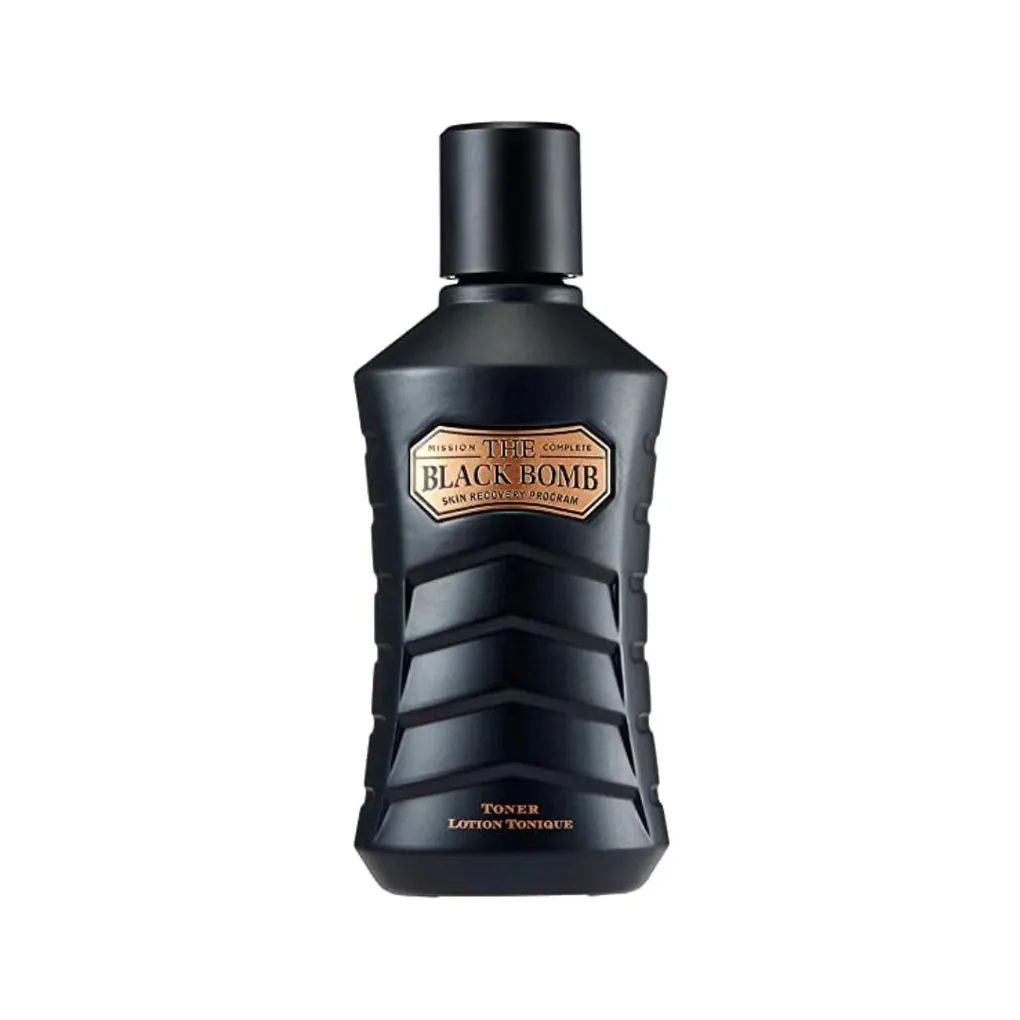 The Face Shop TRE BLACK BOMB TONER 140 ml   Emulation 32 ml تونر البشرة من ذا فيس شوب