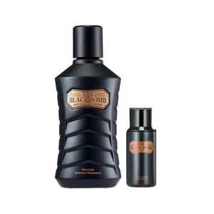 The Face Shop TRE BLACK BOMB TONER 140 ml   Emulation 32 ml تونر البشرة من ذا فيس شوب