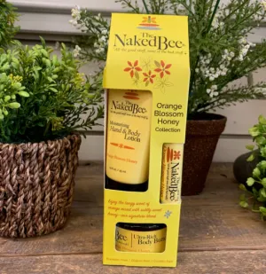 The Naked Bee Gift Set- Orange Blossom Honey