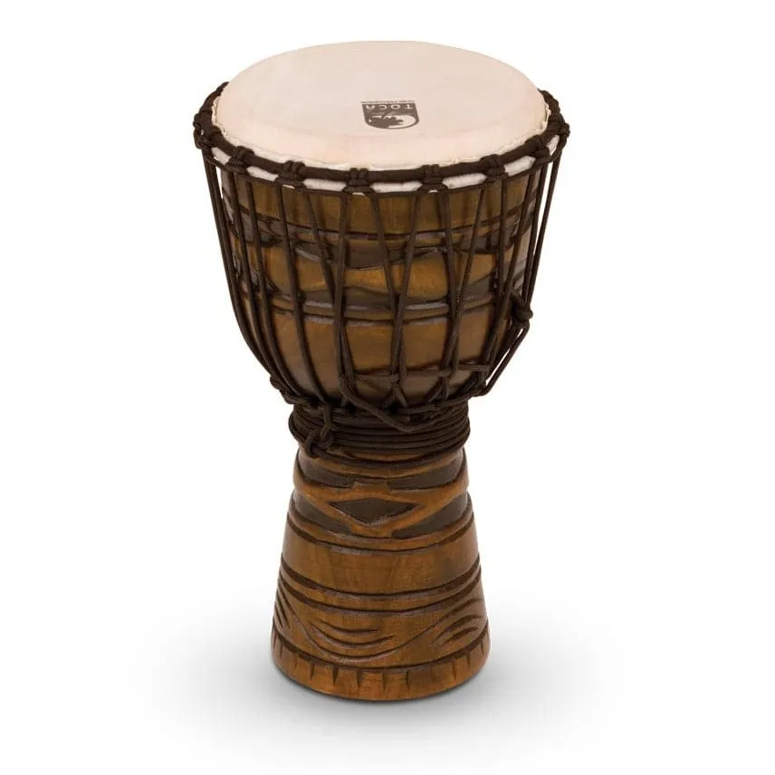 Toca Origins Series Wood Rope Tuned Wood 8 Djembe TODJ-8AM