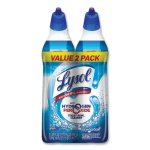 Toilet Bowl Cleaner With Hydrogen Peroxide, Ocean Fresh, 24 Oz, 2/pack