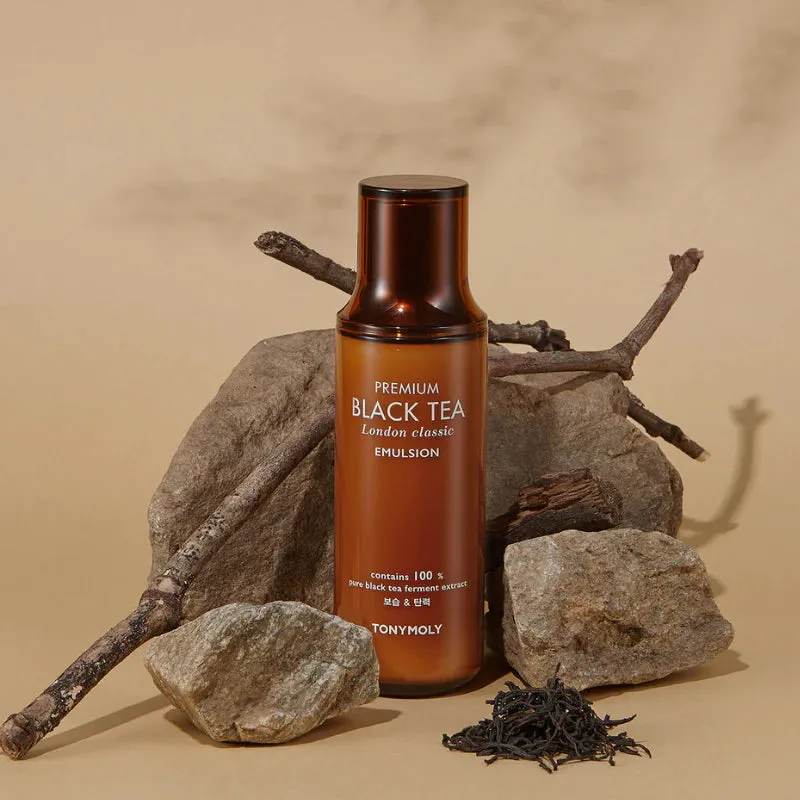 TONYMOLY Premium Black tea London Classic Emulsion مستحلب الشاي الاسود للبشرة