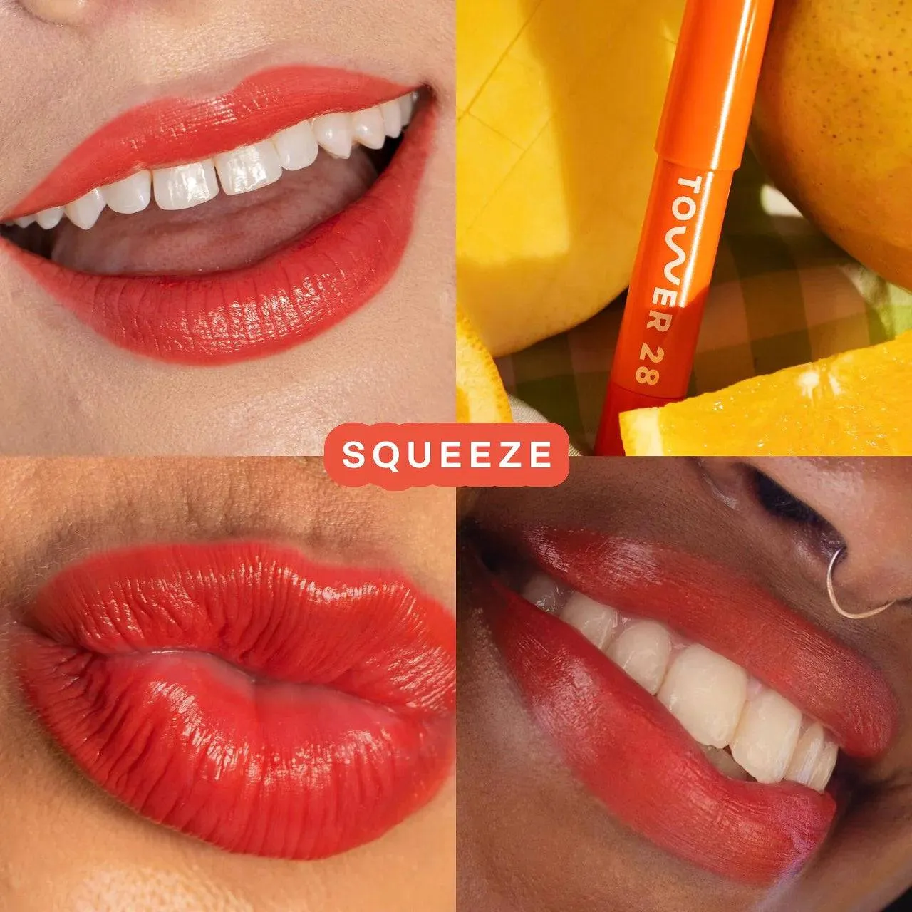 Tower 28 - JuiceBalm Vegan Tinted Lip Balm - Squeeze