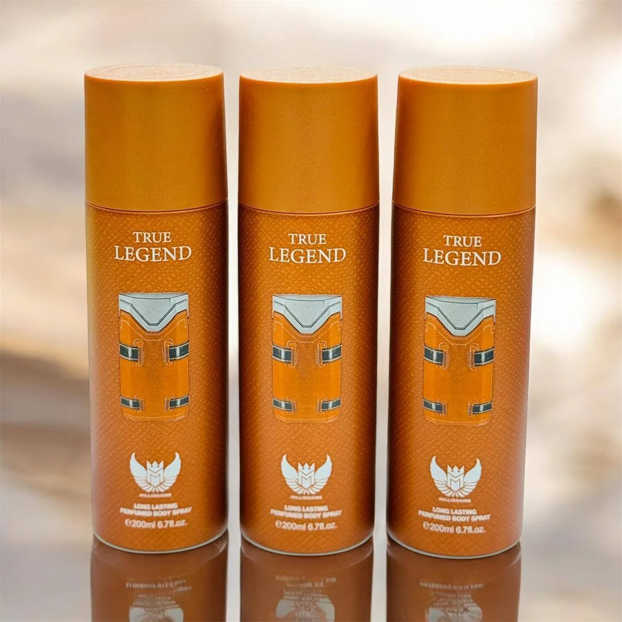 TRUE LEGEND Millionaire Long Lasting Perfumed Body Spray 200ml