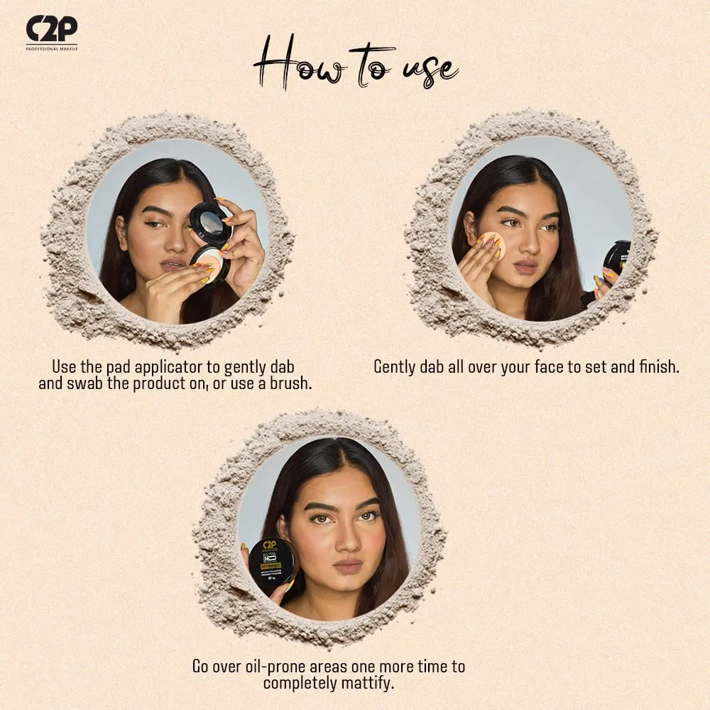 ULTR HD PORELESS MATTE FINISH & FIX MICROFINISHING PRESSED POWDER