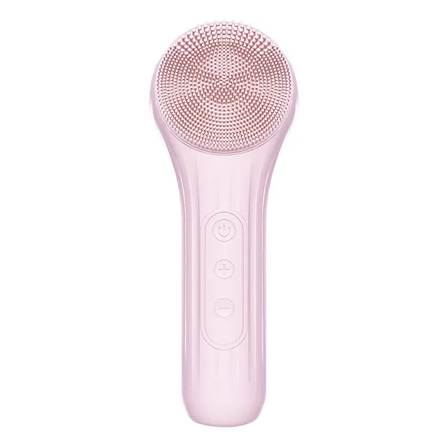 Ultrasonic Silicone Facial Cleansing Device