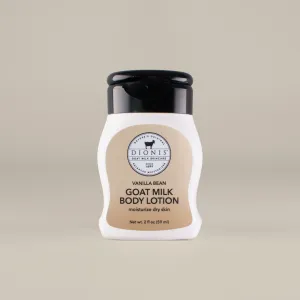 Vanilla Bean Goat Milk Body Lotion Mini