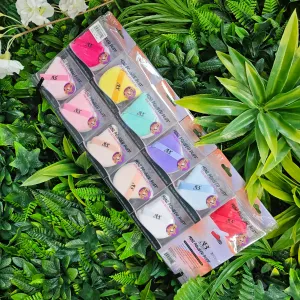 Velvet Triangle Cosmetic Puff Bulk - 24 pcs
