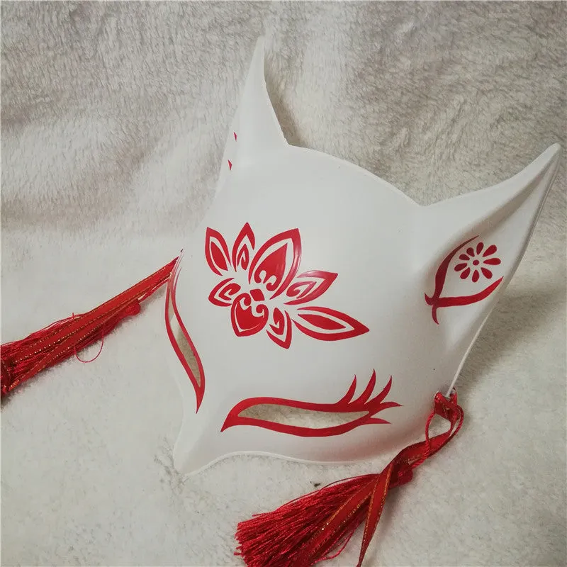 Verdant Spirit  kitsune Mask