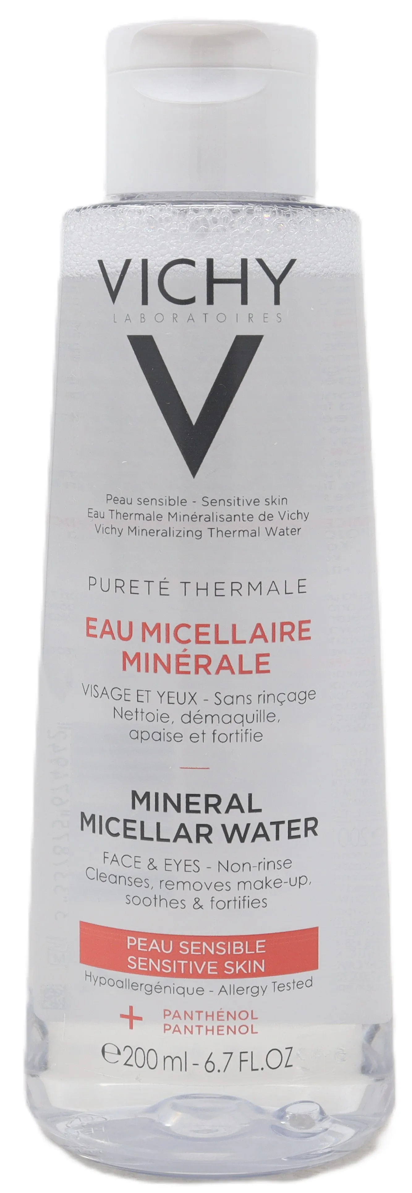 Vichy Laboratoires Mineral Micellar Water Face & Eyes Makeup Remover 6.7oz