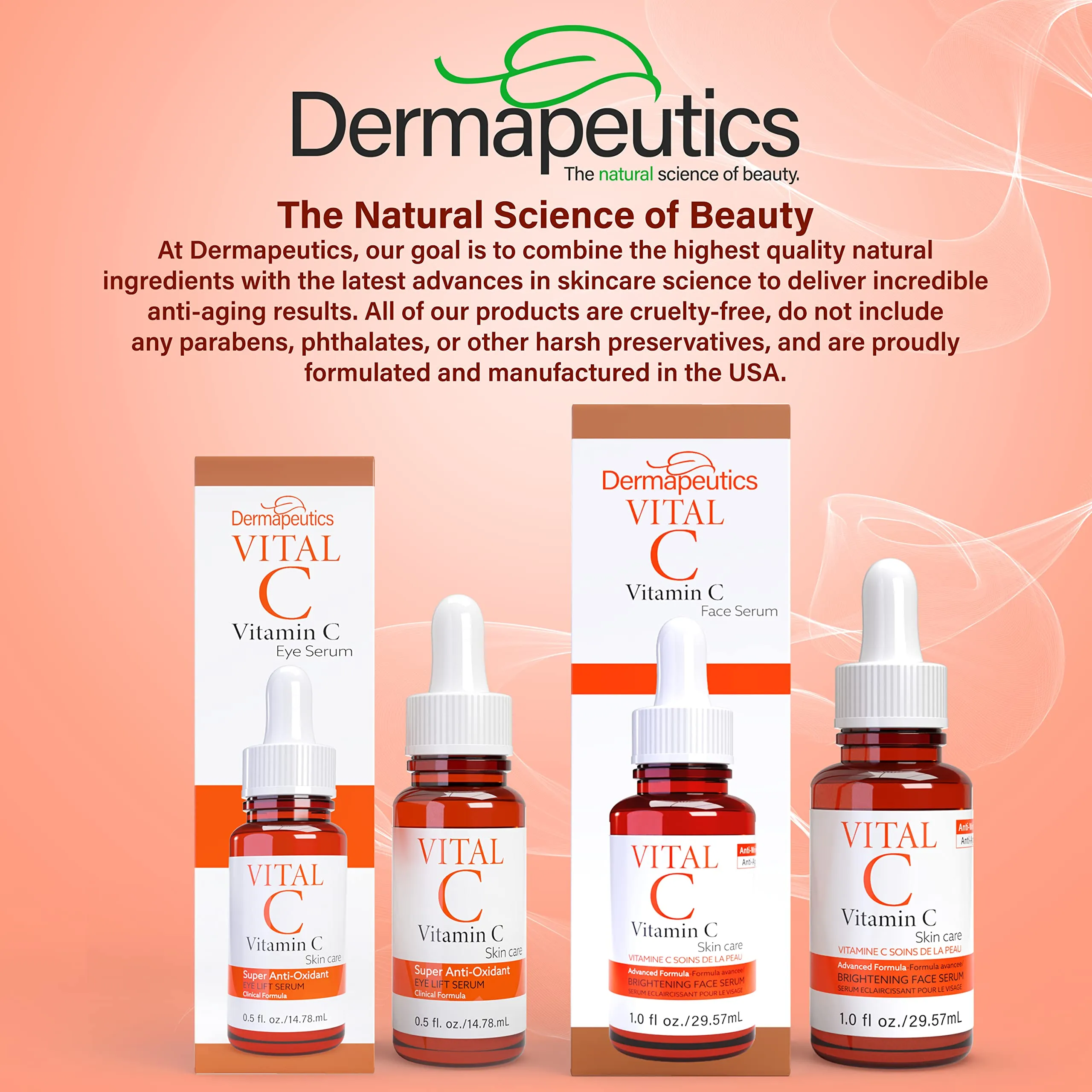 Vital C Advanced Face Serum & Eye Lift Serum Kit