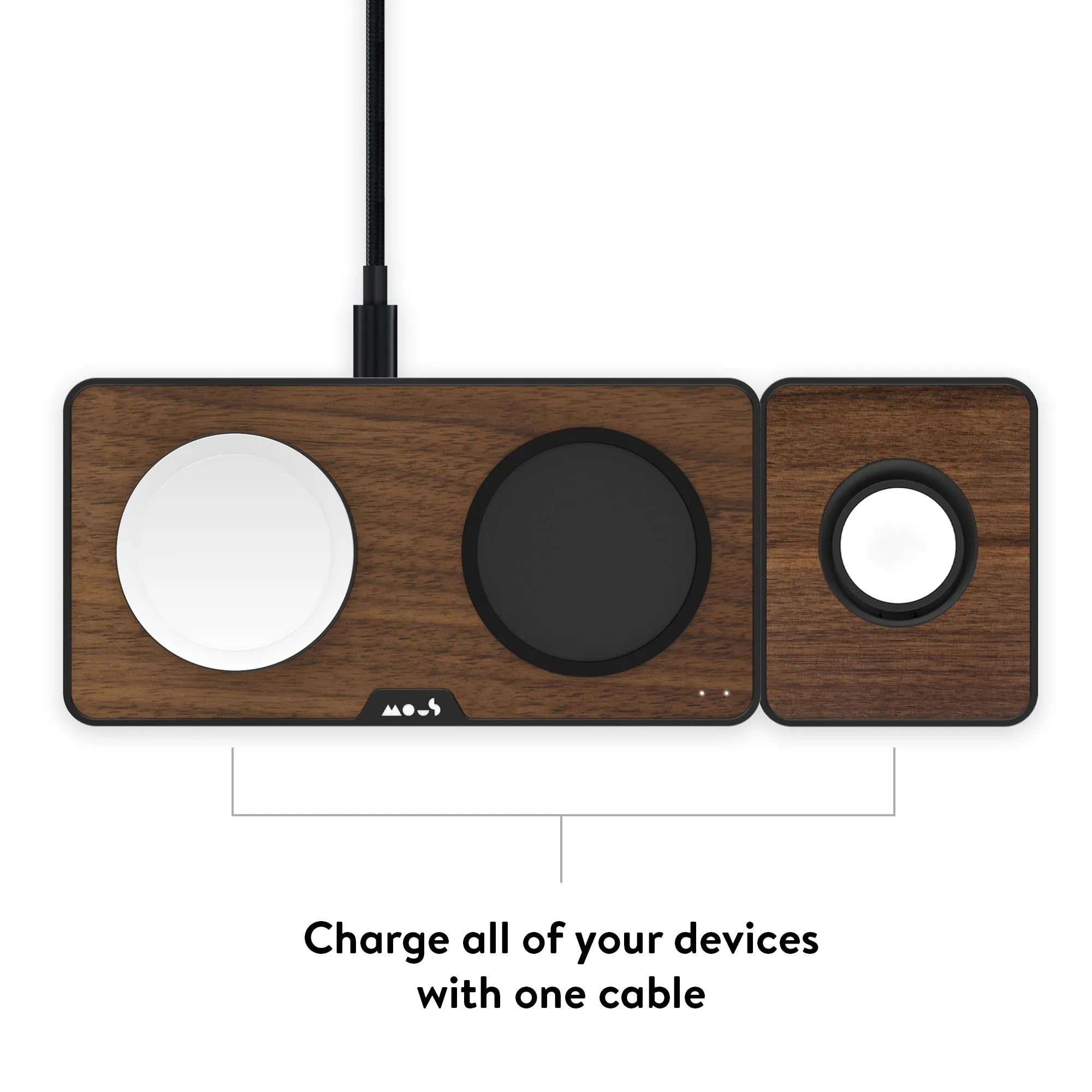Walnut 4 in 1 Fast Charging Set