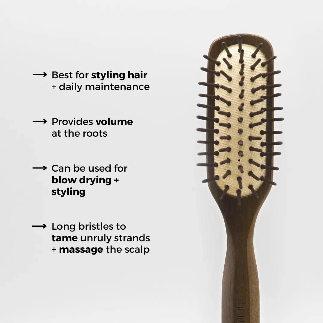 WALNUT RECTANGULAR BRUSH