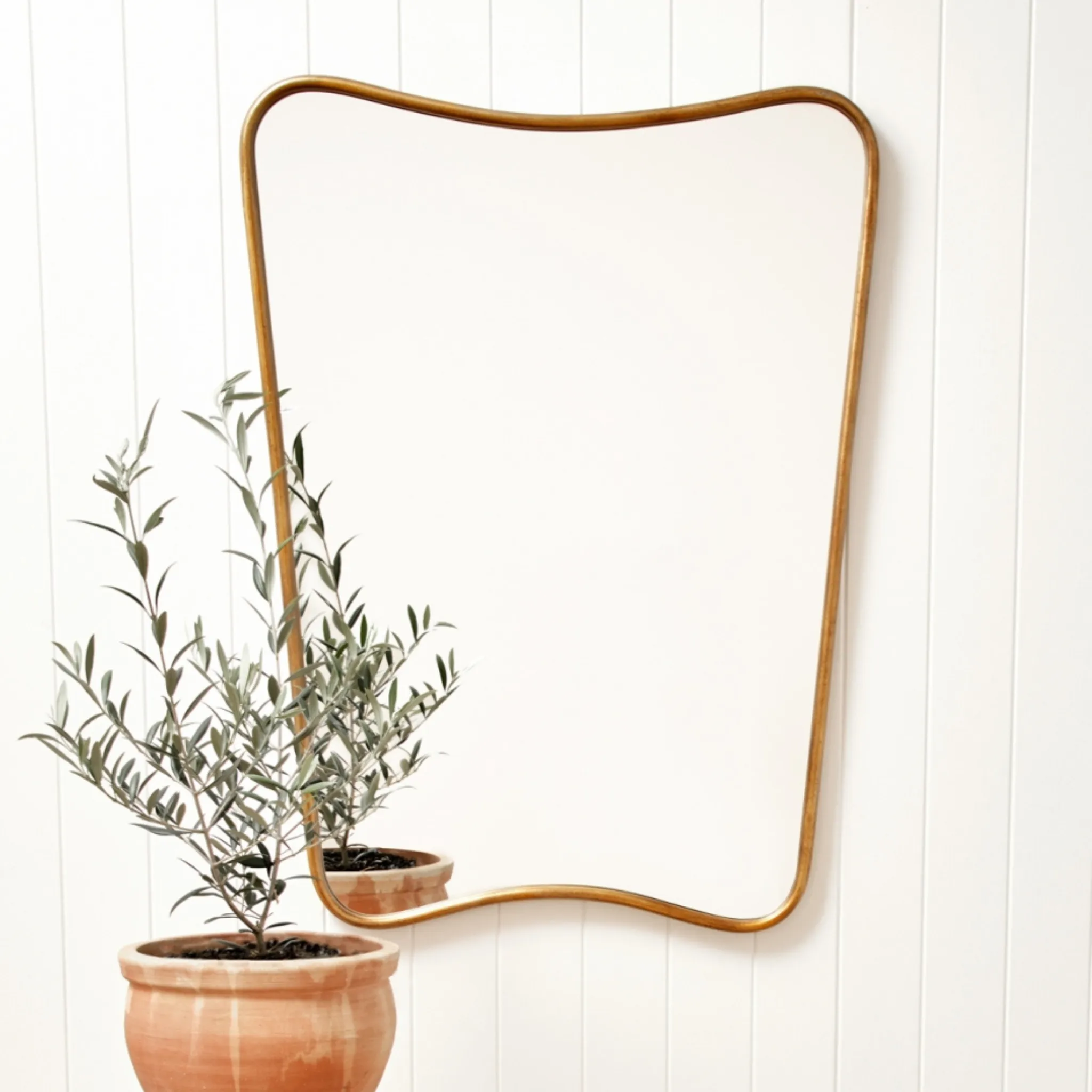 Warranbrooke Pierre Mirror, Bronze