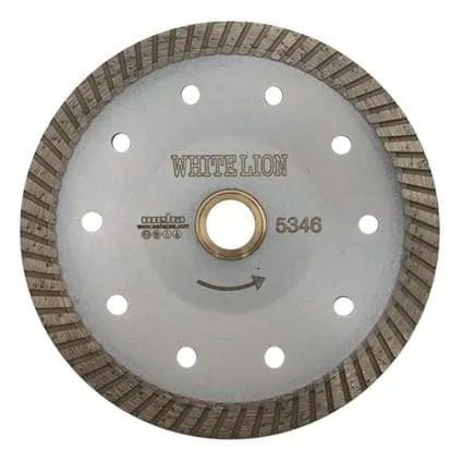 Weha 5" White Lion Contour Blade for Quartzite, Quartz, Granite, Marble