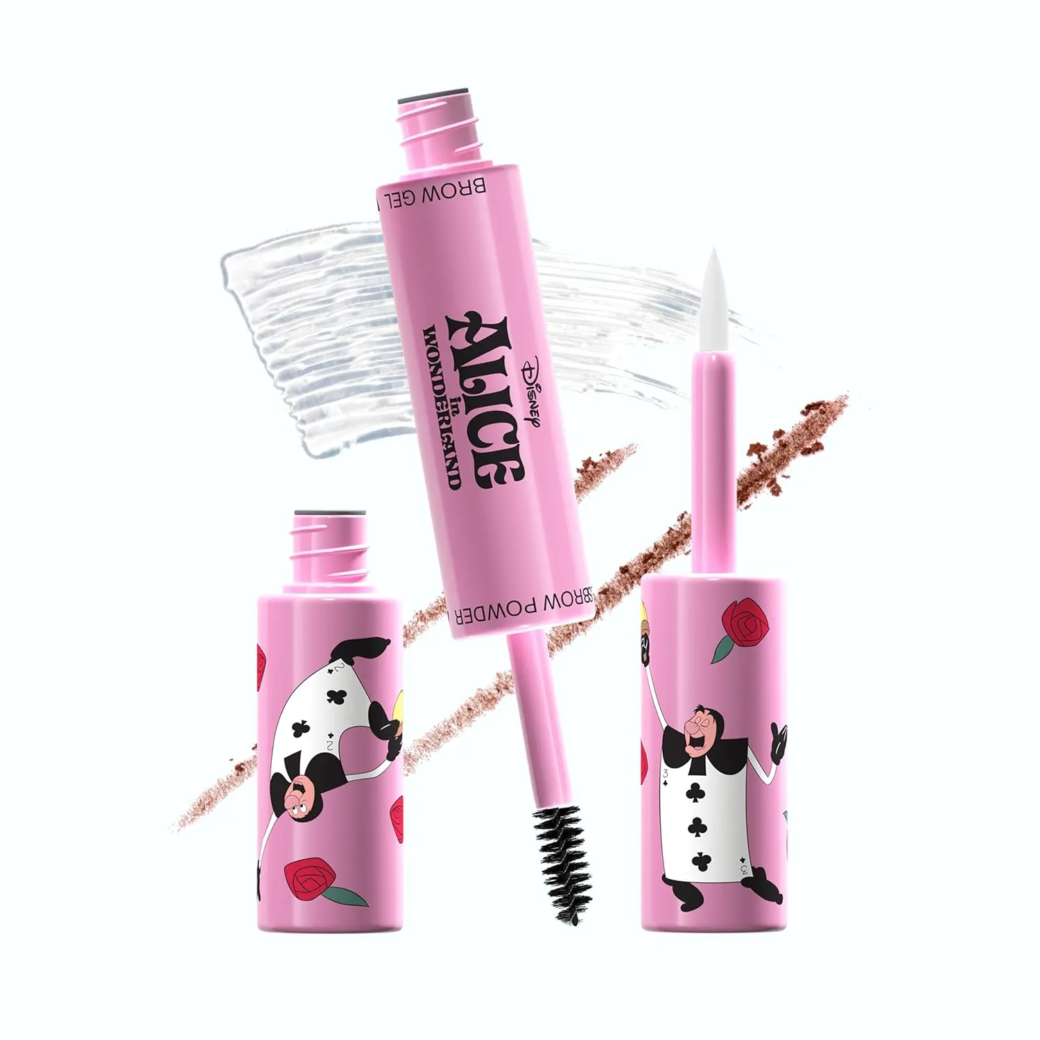 wet n wild Brow Maximizer Brow Gel   Powder Dark Brown Alice In Wonderland Collection