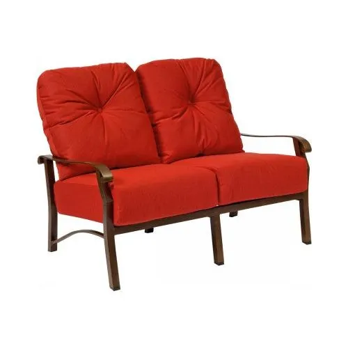 Woodard Cortland Cushion Loveseat | 4Z0419