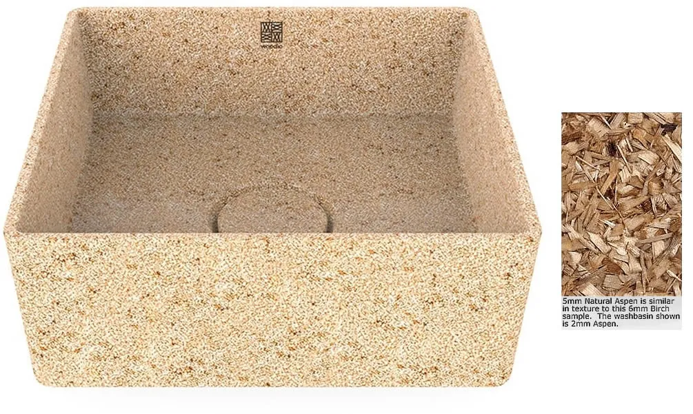 Woodio Cube40 Above-Mount Sink - 10 Colors