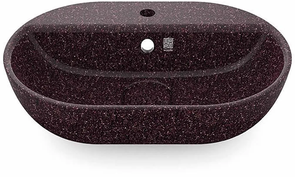 Woodio Soft60 Above-Mount Sink with Tap Hole - 10 Colors
