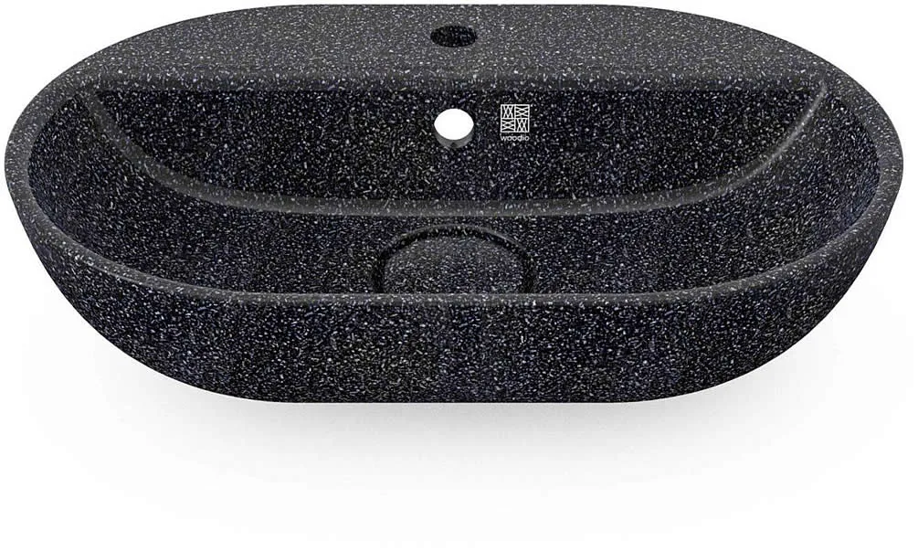 Woodio Soft60 Above-Mount Sink with Tap Hole - 10 Colors