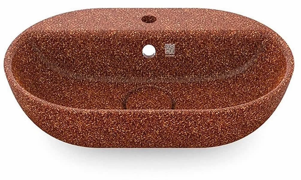 Woodio Soft60 Above-Mount Sink with Tap Hole - 10 Colors