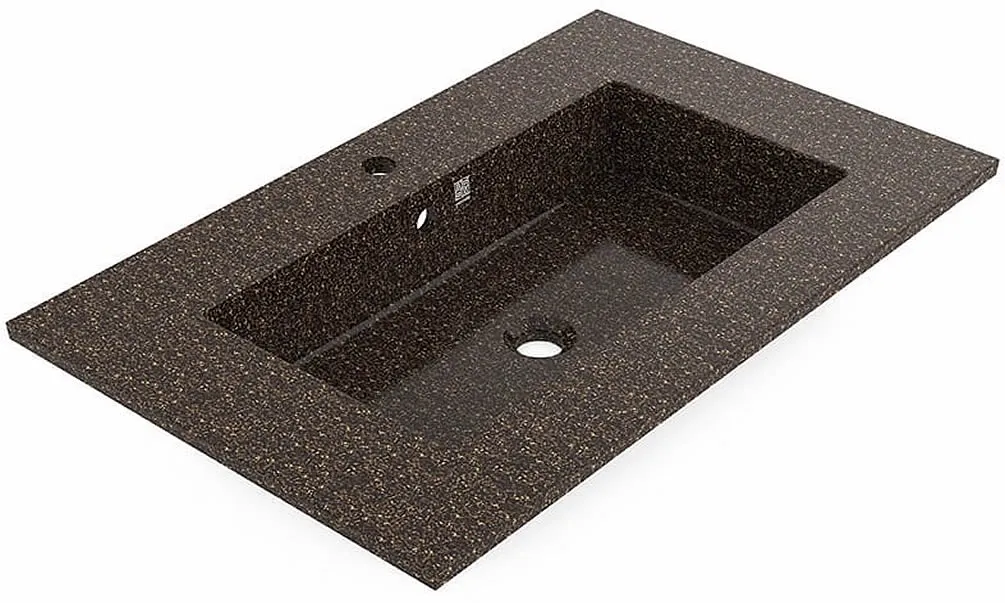 Woodio Unit80 Drop-In Integreated Sink / Vanity Top