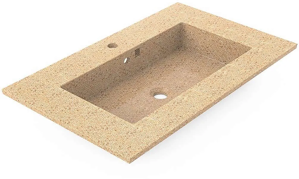Woodio Unit80 Drop-In Integreated Sink / Vanity Top